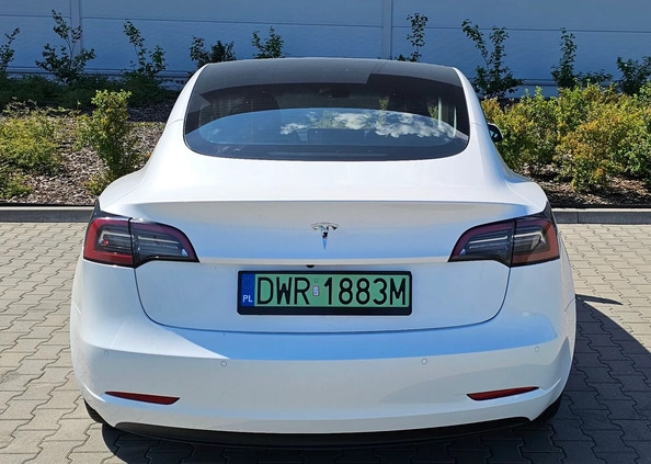 Tesla Model 3 cena 161800 przebieg: 27259, rok produkcji 2022 z Łęczyca małe 301